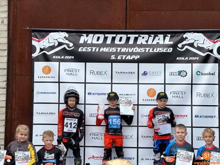 Motokluba “Sigulda Racing Team” sportisti pārliecinoši startē Igaunijas čempionātā