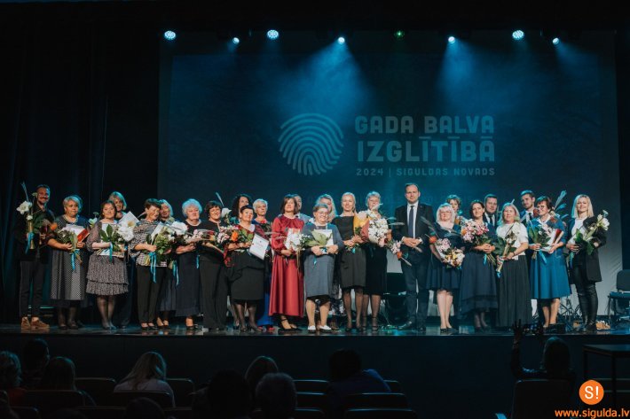 Godināti “Siguldas novada Gada balvas izglītībā 2024” nomināciju ieguvēji