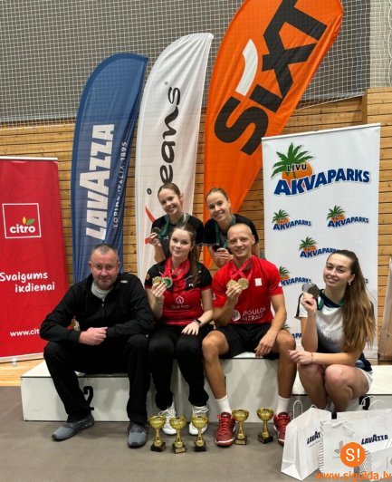 Siguldas badmintona klubam augsti rezultāti sacensībās