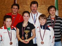 Siguldas badmintona klubs izcīna bronzas godalgu Latvijas klubu komandu čempionātā
