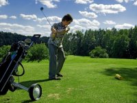 Siguldas novada golferu starts Latvijas III olimpiādē