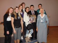 2. vieta „Novadu spēlēs” Siguldas valsts ģimnāzijas komandai