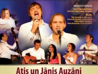 Februārī Siguldā uzstāsies Atis un Jānis Auzāni  koncertprogrammā „Rokasspiediena attālumā...”