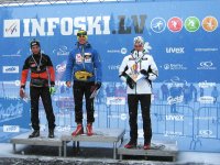 Sporta kluba A2 komandas SIGULDA AIZRAUJ dalībnieks Jānis Paipals izcīna čempiona titulu distanču slēpošanā