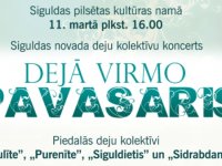 Svētdien notiks Siguldas novada deju kolektīvu koncerts