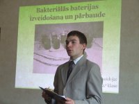 Siguldas Valsts ģimnāzijas skolēns Kārlis Švalbe piedalīsies starptautiskajā vides projektu olimpiādē