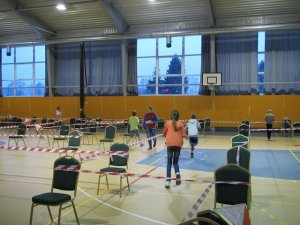 Sporta diena un telpu orientēšanās Siguldas 1.pamatskolā