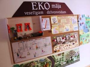 Bērnudārzā „Ieviņa” izveidota Eko māja