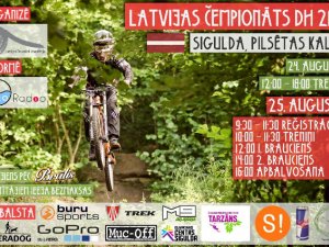 Latvijas Downhill čempionāts Siguldā