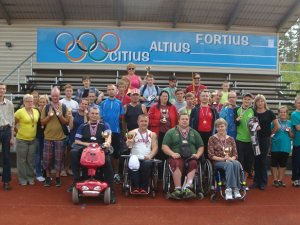 Siguldieši piedalās vieglatlētikas čempionātā cilvēkiem ar invaliditāti