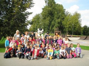 Siguldas novada skolēni piedalās pasākumā „Esi drošs uz ceļa”