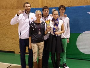 Siguldieši izcīna vicečempiona titulu badmintonā