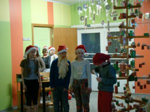 Ziemassvētku sagaidīšana Siguldas pilsētas vidusskolā