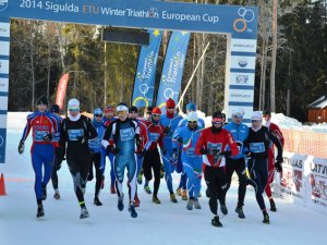 Noslēdzies Latvijas čempionāts Ziemas triatlonā