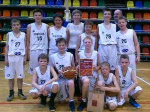 Sporta skolas U-13 grupas basketbolisti izcīna tiesības startēt LJBL 1.divīzijā
