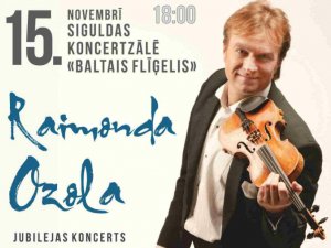 Siguldas koncertzālē uz jubilejas koncertu aicina Raimonds Ozols