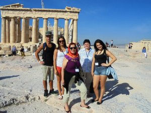 Siguldas pilsētas vidusskolas skolēni viesojas Grieķijā 