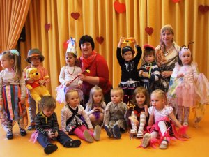 Masku balle bērnudārzā „Pasaciņa