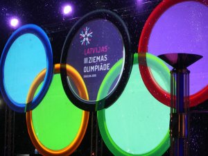 Siguldā atklāta Latvijas III Ziemas Olimpiāde 