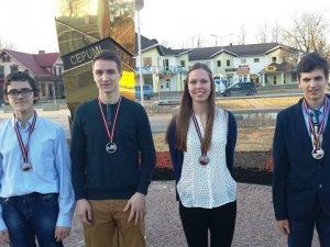Siguldas Valsts ģimnāzijas skolēni Valsts matemātikas olimpiādes laureāti