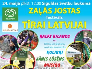 Siguldā notiks vides un mūzikas festivāls „Tīrai Latvijai!”