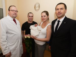 Siguldas slimnīcā pasaulē nācis deviņsimtais mazulis