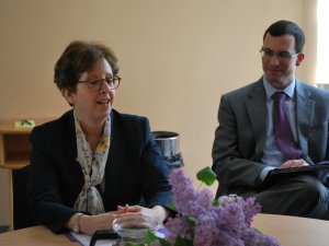 Jauniešu iniciatīvu centrs „Mērķis” tiekas ar ASV vēstnieci Latvijā