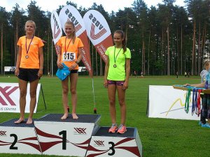 Siguldas Sporta skolas U16 grupas vieglatlēti startē Valmierā