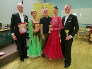 Martinsonu pāris triumfē Latvijas Sporta deju federācijas sacensībās