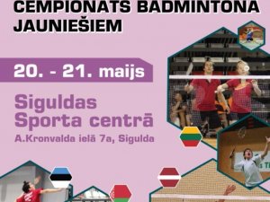 Siguldā notiks starptautiskas badmintona sacensības jauniešiem