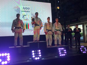 Novadniekiem medaļas starptautiskā džudo turnīrā Lietuvā