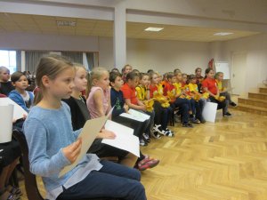 Siguldas pilsētas vidusskolā aizvadīta dzejas akcija
