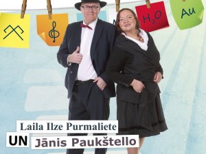 Uz humora koncertizrādi ielūdz Jānis Paukštello un Laila Ilze Purmaliete