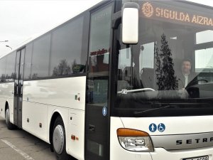 Iegādāts jauns autobuss skolēnu pārvadāšanai