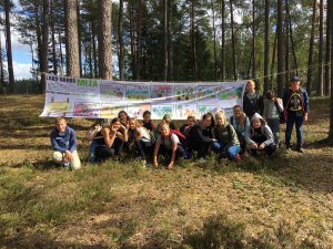 Laurenču sākumskolas 6.a klase piedalās Latvijas valsts mežu ekspedīcijā