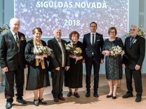 Godina Siguldas novada zelta pārus, kuri laulībā nodzīvojuši 50 gadus