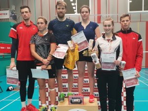 Siguldieši gūst medaļas Latvijas čempionātā badmintonā