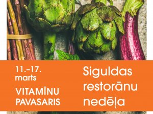 Aicina baudīt „Vitamīnu pavasari” Siguldas Restorānu nedēļā