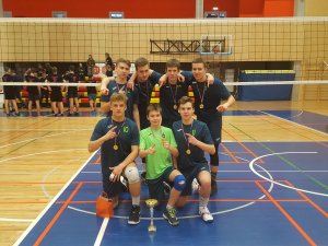Siguldas Valsts ģimnāzijas jauniešiem uzvara volejbolā