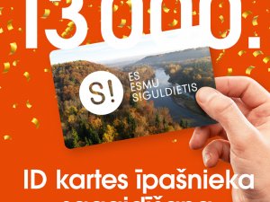 Siguldas novada iedzīvotāja ID kartes saņēmuši jau turpat 13 tūkstoši novadnieku