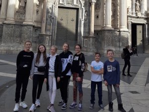 Siguldas pilsētas vidusskolas skolēni atgriezušies no projekta vizītes Spānijā