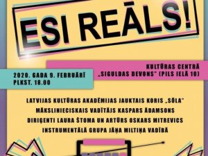Šonedēļ Siguldas novadā: kora “Sõla” koncerts–diskotēka “Esi reāls”, Meteņdiena un citi pasākumi
