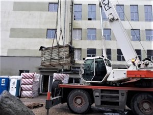 Turpinās Siguldas Valsts ģimnāzijas Trohaja korpusa rekonstrukcijas darbi