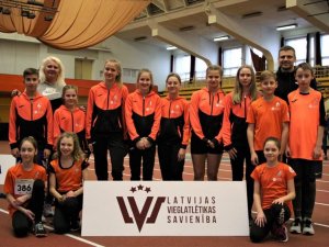 Siguldas Sporta skolas audzēkņi piedalās vieglatlētikas sacensībās