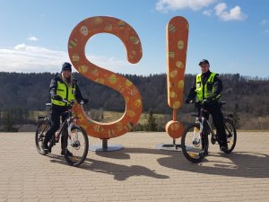 Siguldas novada Pašvaldības policija atsākusi velopatruļas
