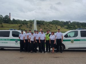 Pašvaldības policija pieredzes apmaiņā viesojas Talsu novada Pašvaldības policijā