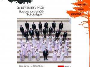 Koncertzāle “Baltais flīģelis” jauno sezonu atklās ar kora “Kamēr…” koncertu