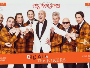 29. augustā pils paviljonā uzstāsies grupa “Big Al & The Jokers”