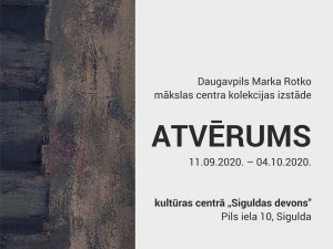 “Siguldas devonā” apskatāma glezniecības kolekcijas izstāde “Atvērums”