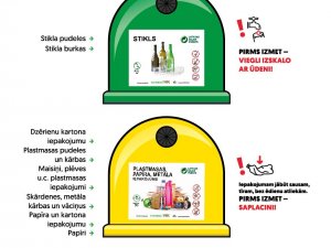 Siguldas novadā pieejami 130 publiskie dalītās atkritumu vākšanas konteineri